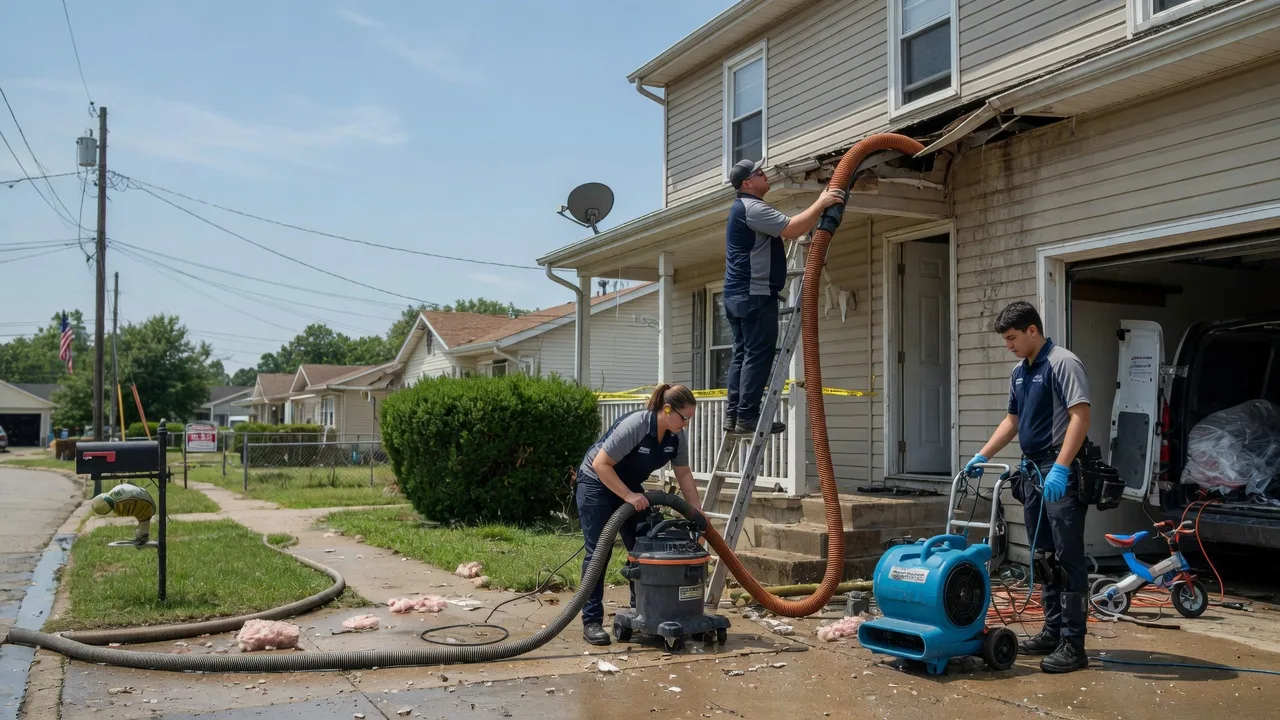 Water Damage Restoration in Nashville, IL near me